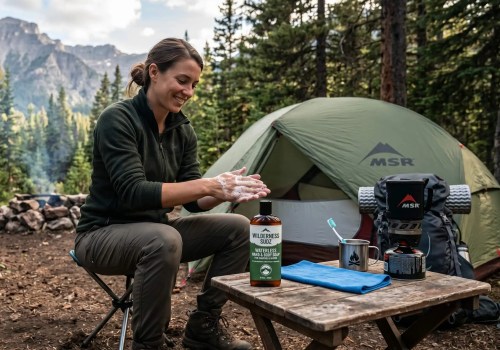 Waterless Soap for Camping Hands Before Eating